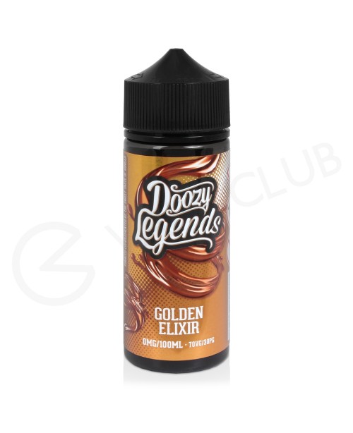 Golden Elixir Shortfill E-Liquid by Doozy Legends ...