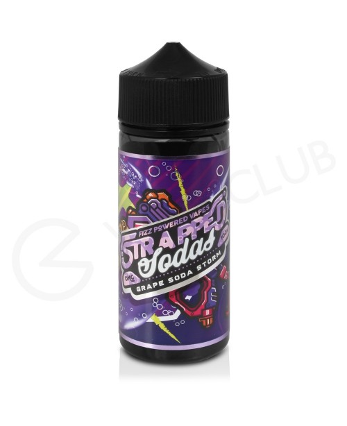 Grape Soda Storm Shortfill E-Liquid by Strapped So...