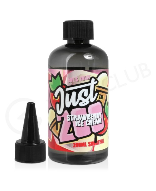 Strawberry Ice Cream Just 200 Shortfill E-Liquid b...