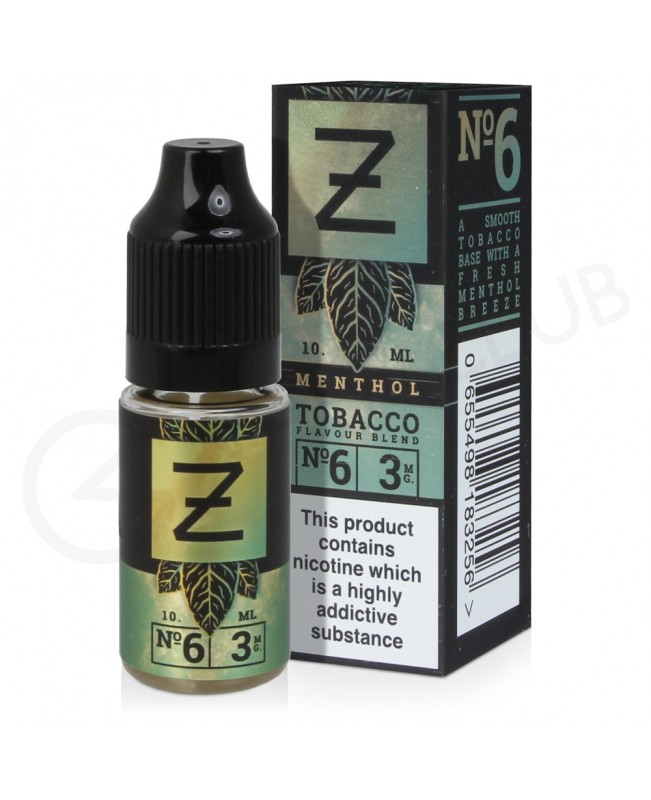 Menthol Tobacco E-Liquid by Zeus Juice Tobacco