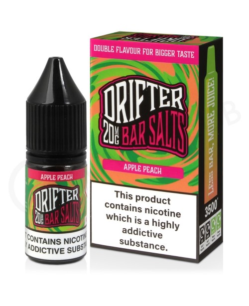 Apple Peach Nic Salt E-Liquid by Drifter Bar Salts