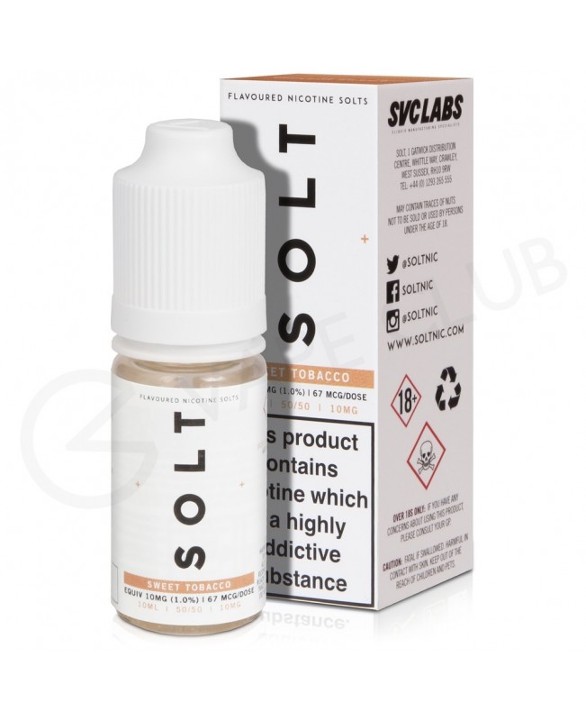 Sweet Tobacco Nic Salt E-Liquid by Solt