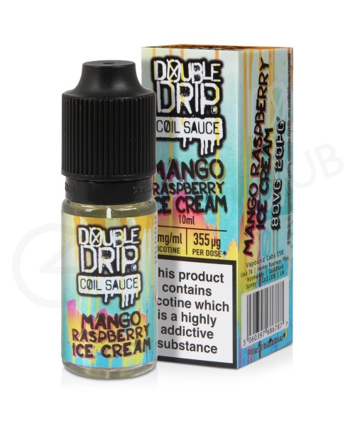 Mango Raspberry Ice Cream E-Liquid by Double Drip