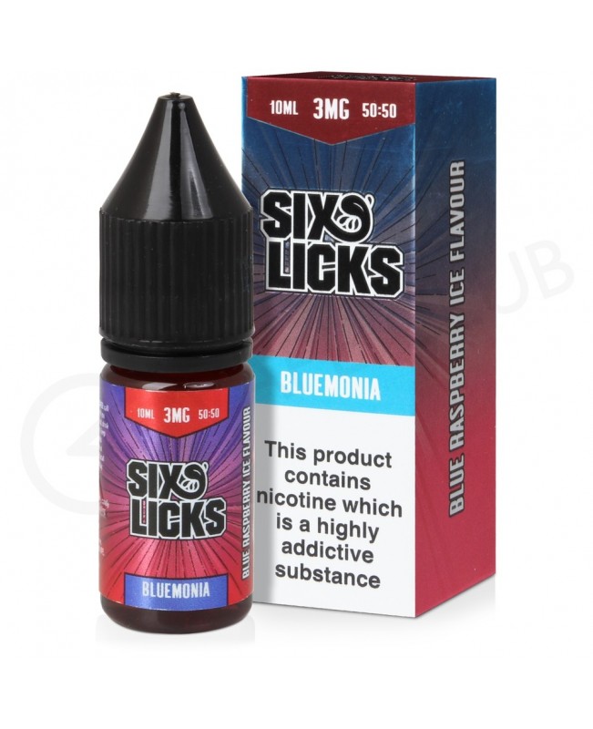 Bluemonia E-Liquid by Six Licks 50/50