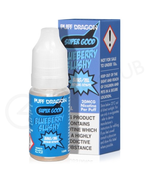 Blueberry Slushy E-Liquid by Puff Dragon