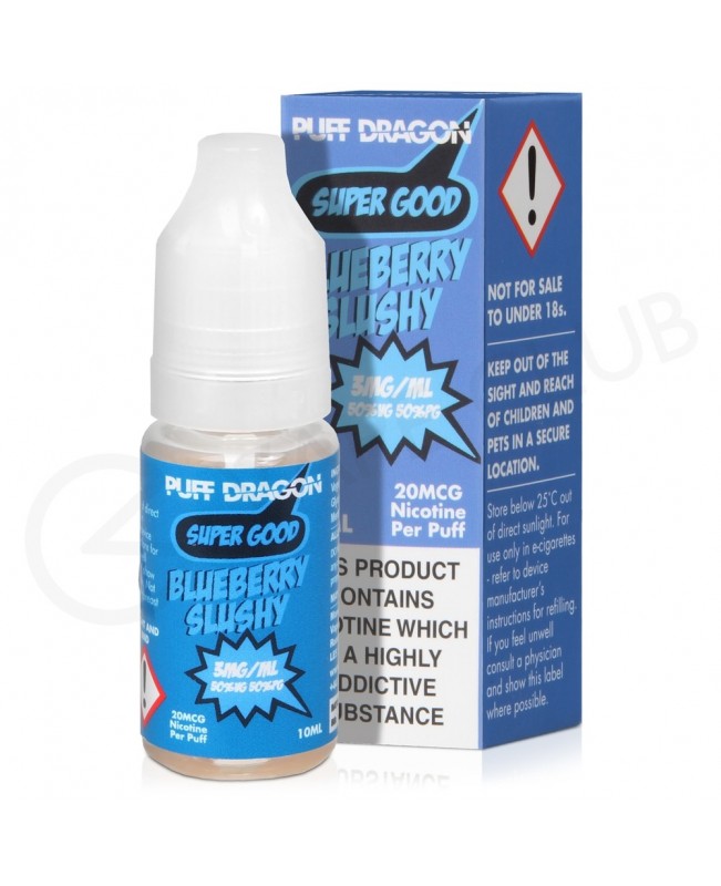 Blueberry Slushy E-Liquid by Puff Dragon