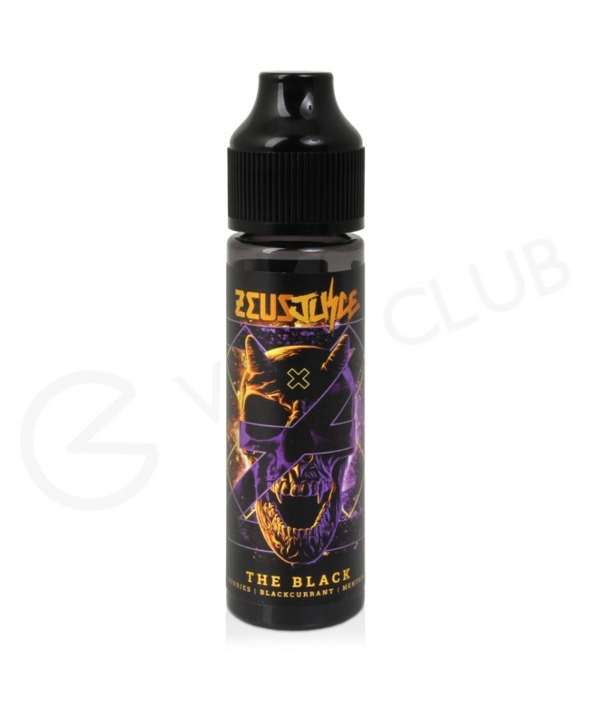 The Black 50ml Shortfill E-liquid by Zeus Juice