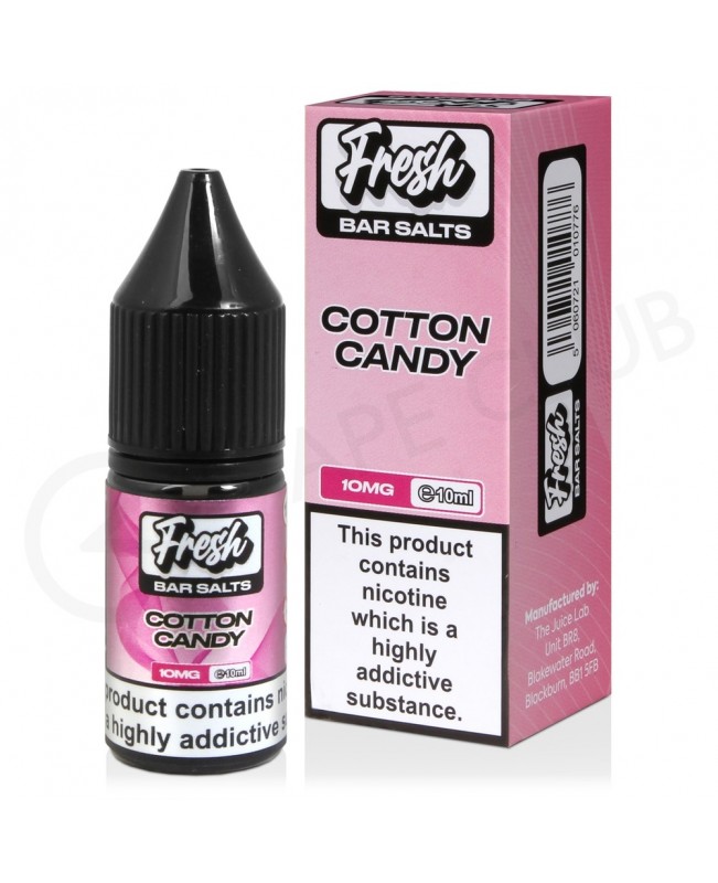 Cotton Candy Nic Salt E-Liquid by Fresh Bar