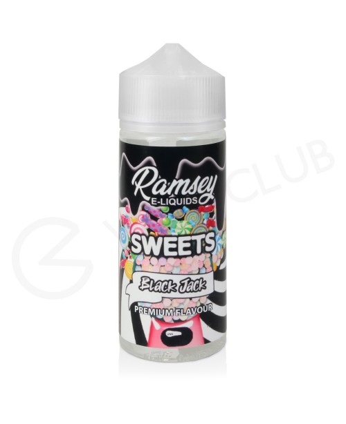 Blackjack Shortfill E-Liquid by Ramsey Sweets 100m...