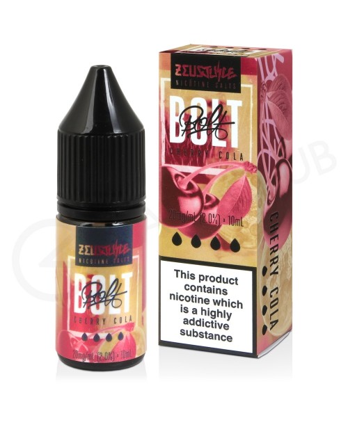 Cherry Cola Nic Salt E-Liquid by Bolt