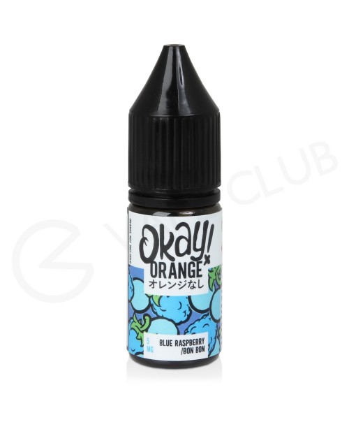 Blue Raspberry Bon Bon Nic Salt E-Liquid by Okay O...