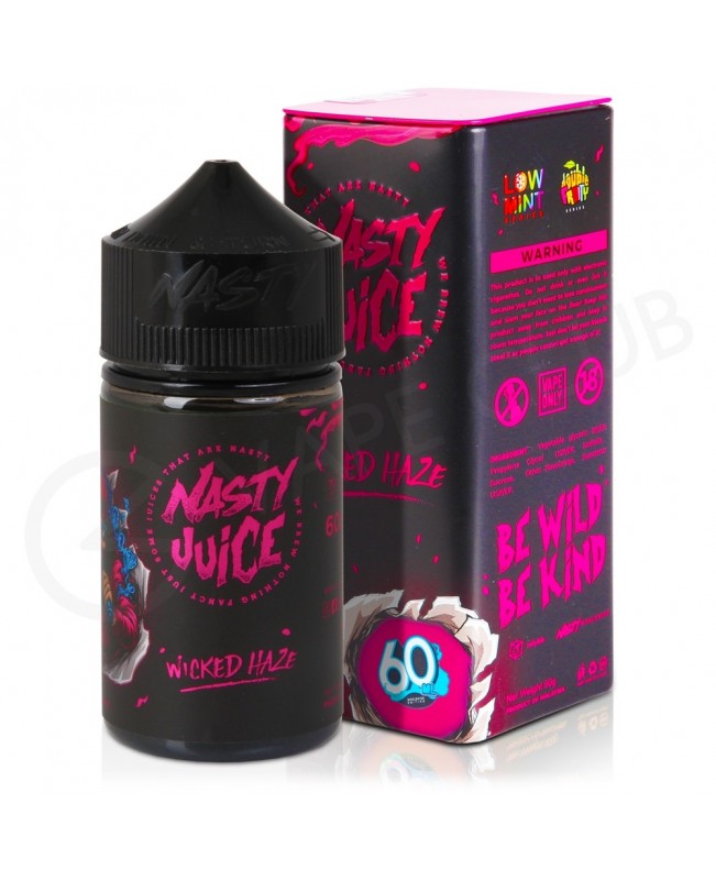 Wicked Haze Shortfill E-liquid by Nasty Juice 50ml