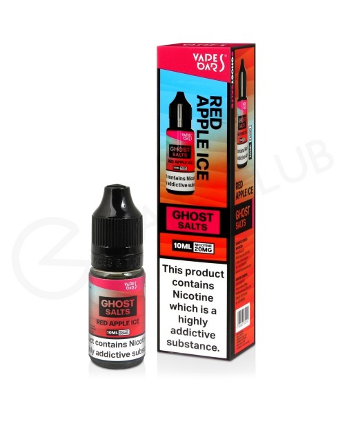 Red Apple Ice Nic Salt E-Liquid by Ghost Salts