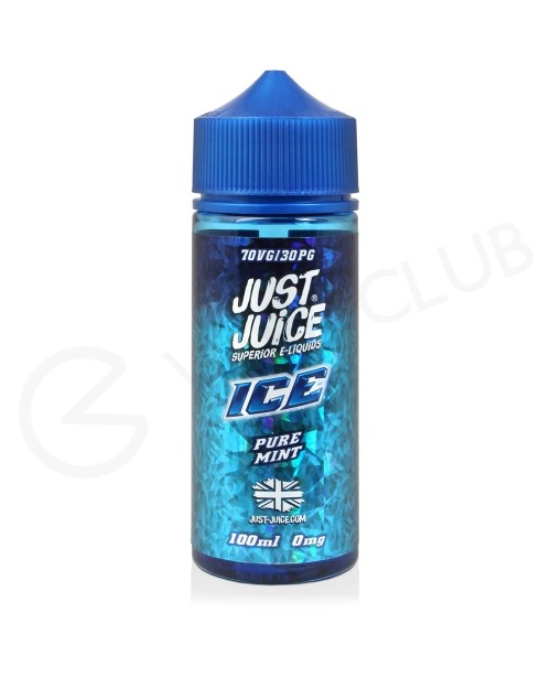 Pure Mint Shortfill E-Liquid by Just Juice Ice 100...