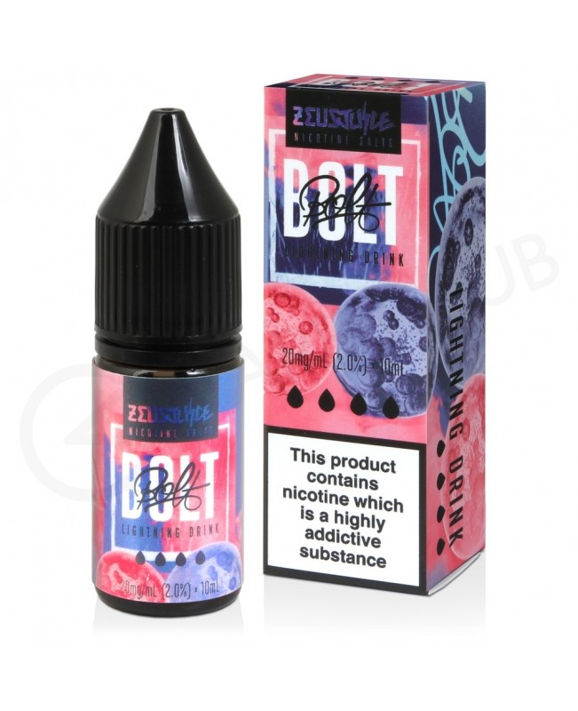 Lightning Drink Nic Salt E-Liquid by Bolt