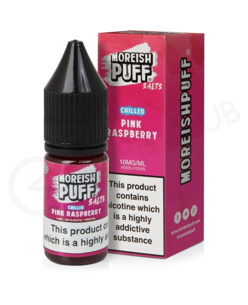 Pink Raspberry Chilled Nic Salt E-Liquid by Moreis...