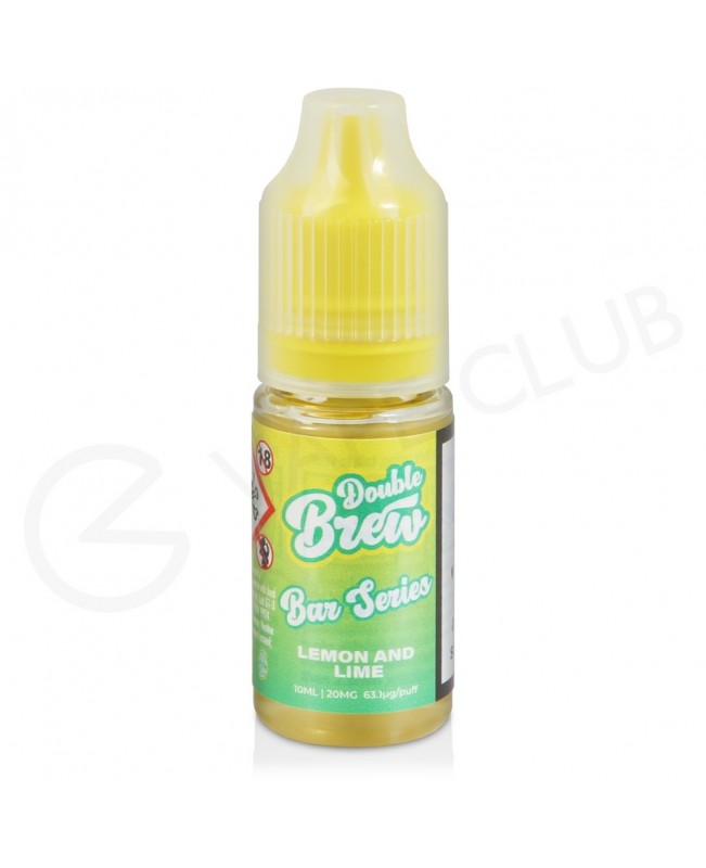 Lemon & Lime Nic Salt E-Liquid by Double Brew