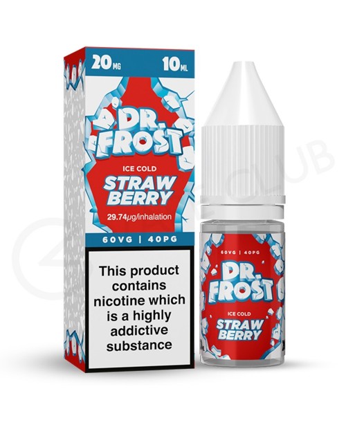 Strawberry Ice Nic Salt E-Liquid by Dr Frost