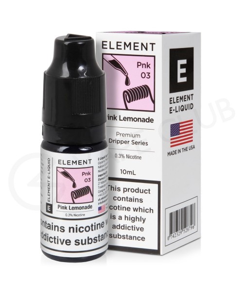 Pink Lemonade Dripper E-Liquid By Element