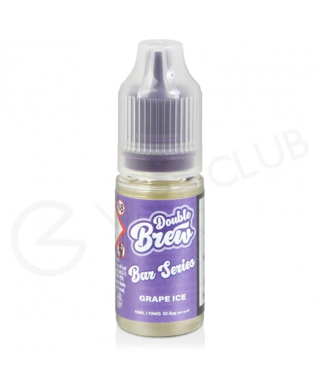 Grape Ice Nic Salt E-Liquid by Double Brew