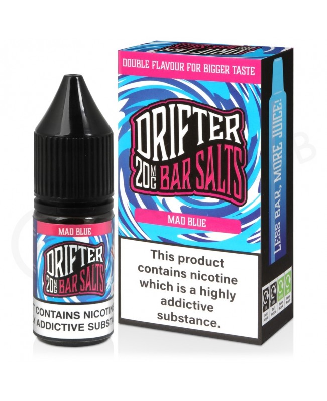 Mad Blue Nic Salt E-Liquid by Drifter Bar Series