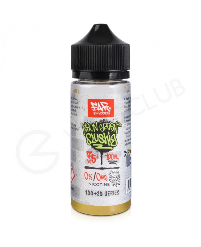 Neon Green Slushie Shortfill E-Liquid by Far 100ml