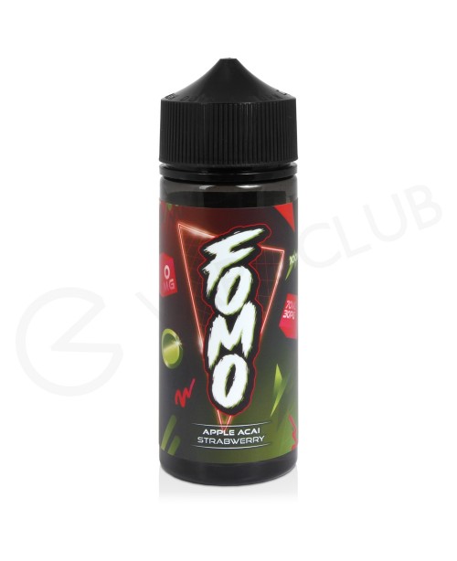 Apple Strawberry Acai Shortfill E-Liquid by Fomo 1...