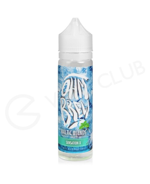 Sensation X Shortfill E-liquid by Ohm Brew Baltic ...