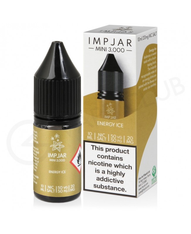 Energy Ice Nic Salt E-Liquid by Imp Jar