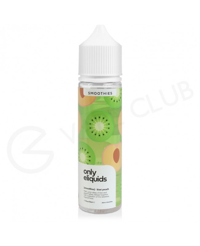 Kiwi Peach Shortfill E-Liquid by Only Eliquids Smoothies 50ml