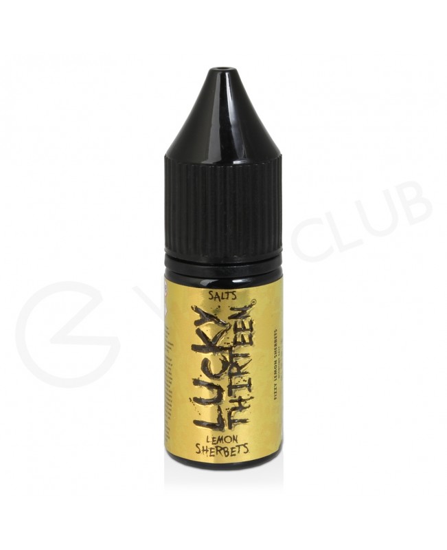 Lemon Sherbet Nic Salt E-Liquid by Lucky Thirteen