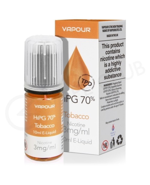 Tobacco E-Liquid by Vapour