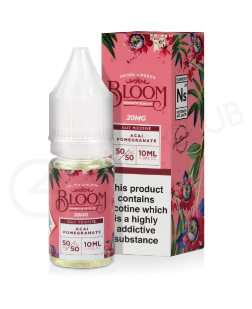 Acai Pomegranate Nic Salt E-Liquid by Bloom