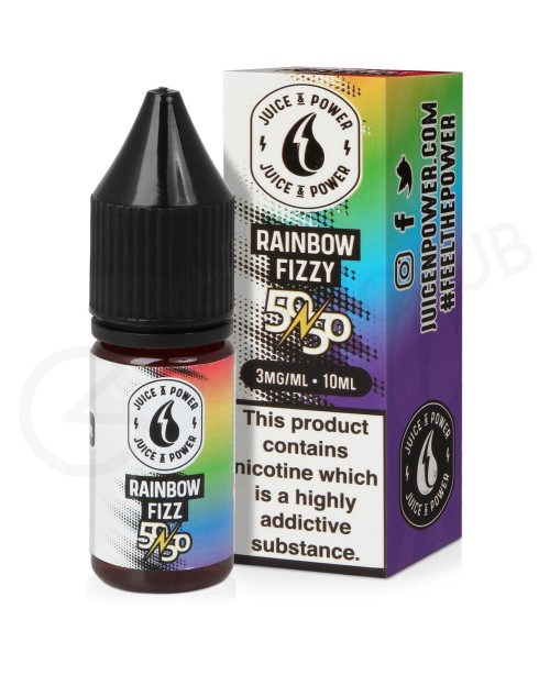 Rainbow Fizz E-Liquid by Juice N Power 50/50