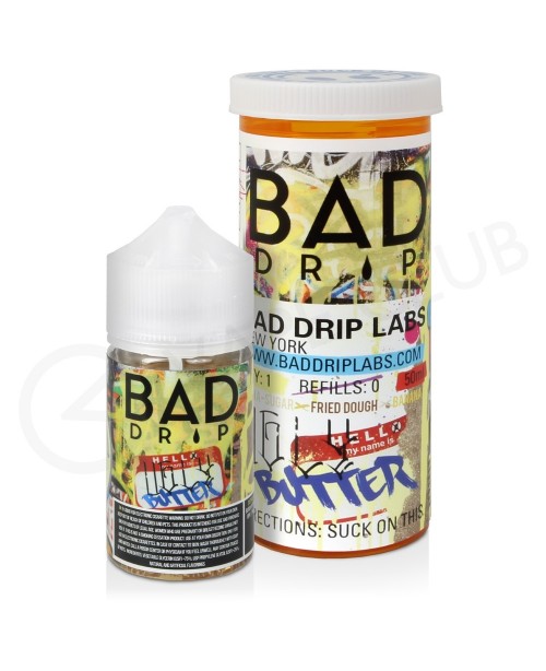 Ugly Butter Shortfill E-Liquid by Bad Drip Labs 50...