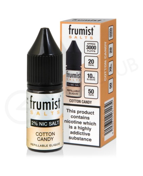 Cotton Candy Nic Salt E-Liquid by Frumist