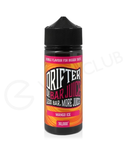 Mango Ice Shortfill E-Liquid by Drifter Bar Juice ...