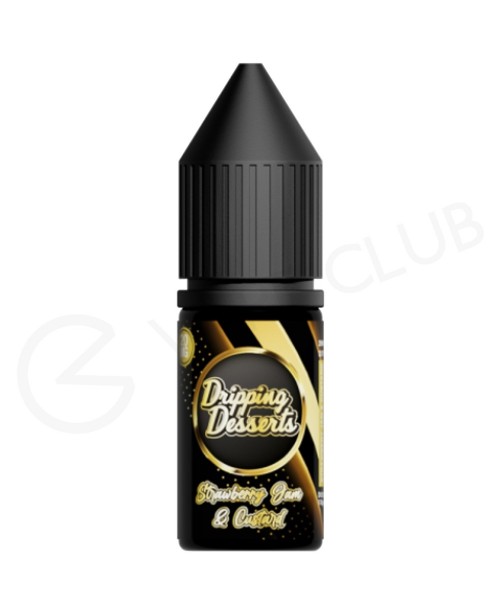 Strawberry Jam & Custard Nic Salt E-Liquid by ...