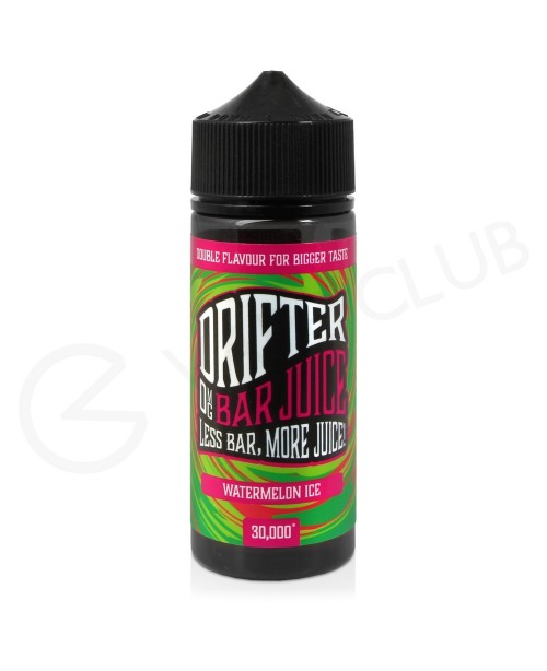 Watermelon Ice Shortfill E-Liquid by Drifter Bar J...