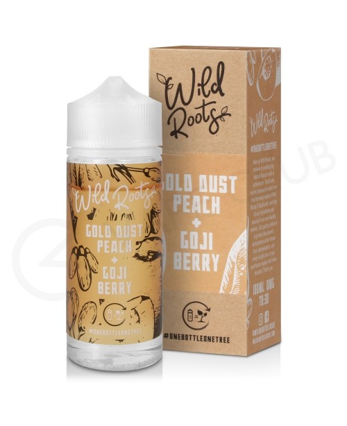 Gold Dust Peach & Goji Berry Shortfill E-Liqui...