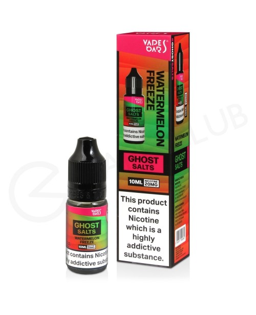 Watermelon Freeze Nic Salt E-Liquid by Ghost Salts