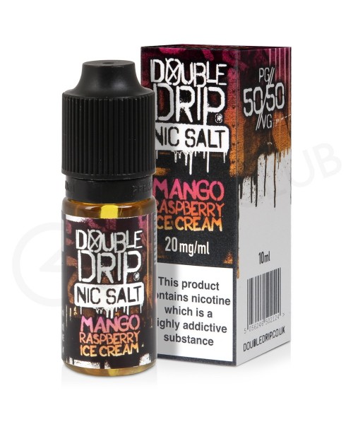 Mango Raspberry Ice Cream Nic Salt E-Liquid by Dou...