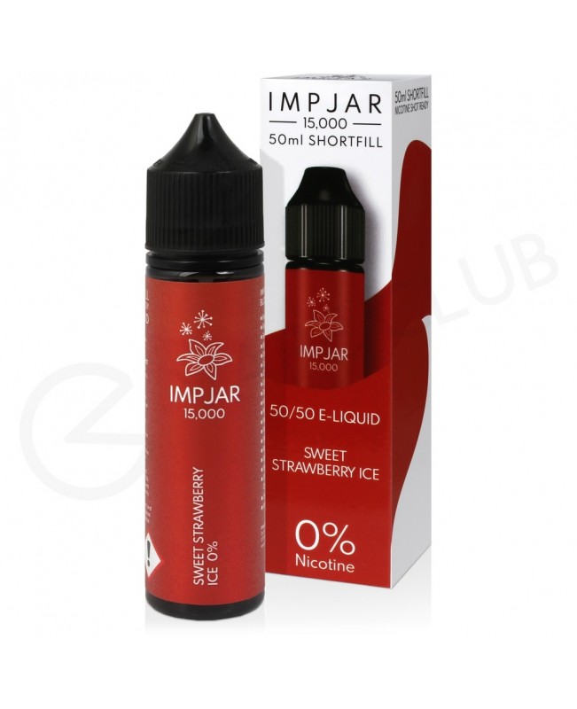 Sweet Strawberry Ice Shortfill E-Liquid by Imp Jar 50ml