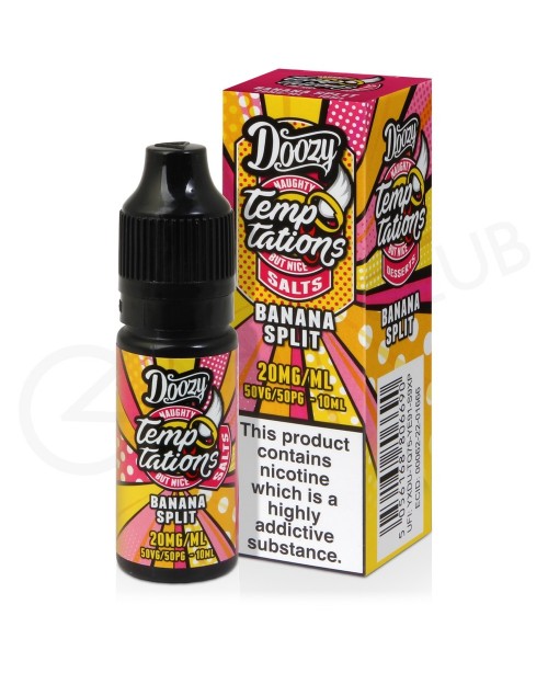 Banana Split Nic Salt E-Liquid by Doozy Temptation...