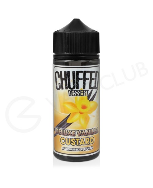 Deluxe Vanilla Custard Shortfill E-Liquid by Chuff...