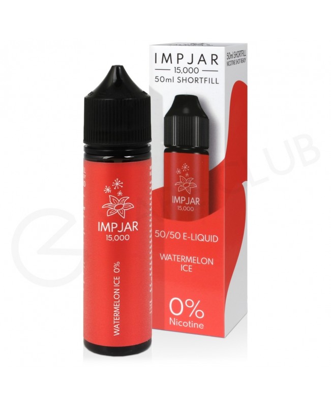 Watermelon Ice Shortfill E-Liquid by Imp Jar 50ml