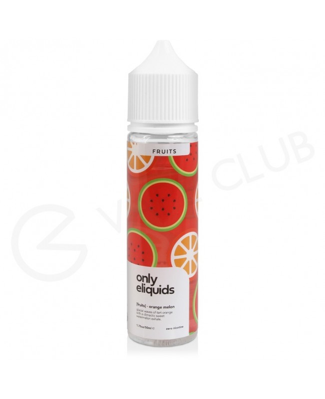 Orange Melon Shortfill E-Liquid by Only Eliquids Fruits 50ml