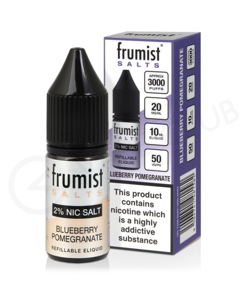 Blueberry Pomegranate Nic Salt E-Liquid by Frumist