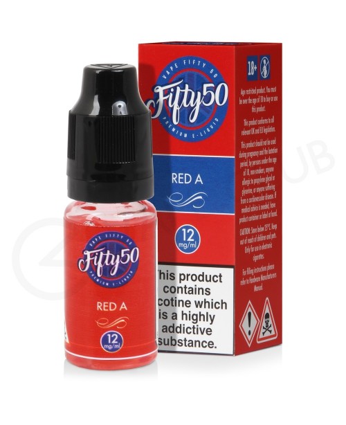 Red A E-Liquid by Fifty 50