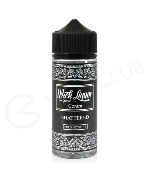 Contra Shattered Shortfill E-liquid by Wick Liquor...